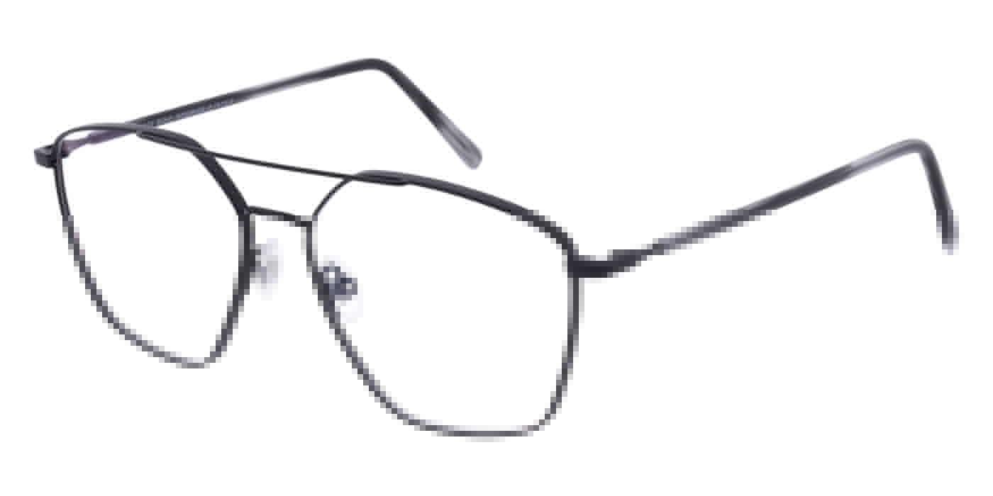 Andy Wolf® 4833 ANW 4833 01 55 - Black Eyeglasses
