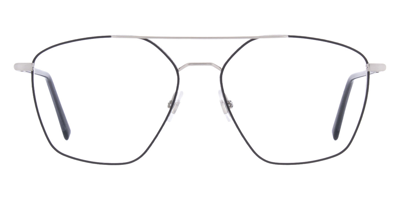 Andy Wolf® 4833 ANW 4833 04 55 - Silver/Grey Eyeglasses