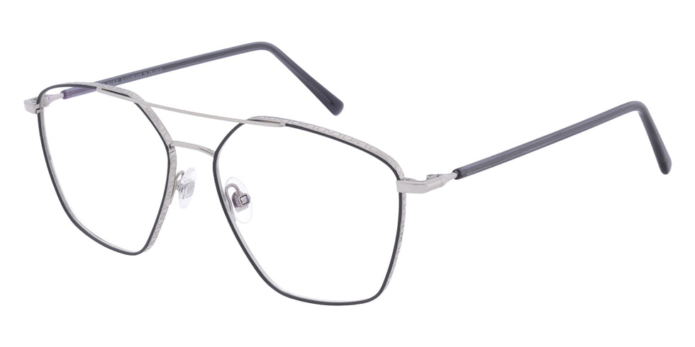 Andy Wolf® 4833 ANW 4833 04 55 - Silver/Grey Eyeglasses