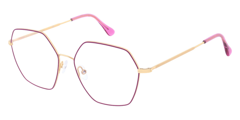 Andy Wolf® 4835 ANW 4835 04 53 - Gold/Pink Eyeglasses