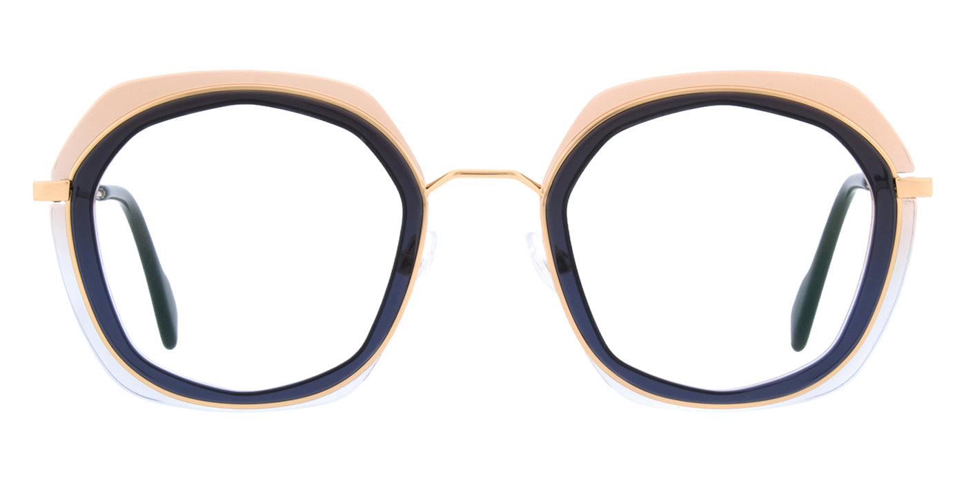 Andy Wolf® 4836 Geometric Eyeglasses - Eurooptica