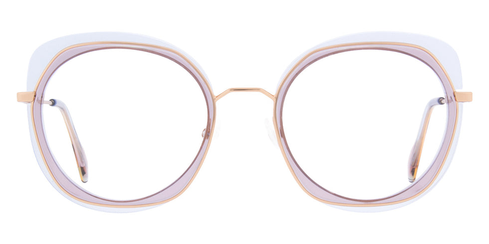 Andy Wolf® 4837 Eyeglasses ANW 4837 06 51 - Beige/Rosegold