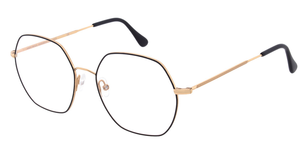Andy Wolf® 4843 Eyeglasses ANW 4843 01 52 - Rosegold/Black