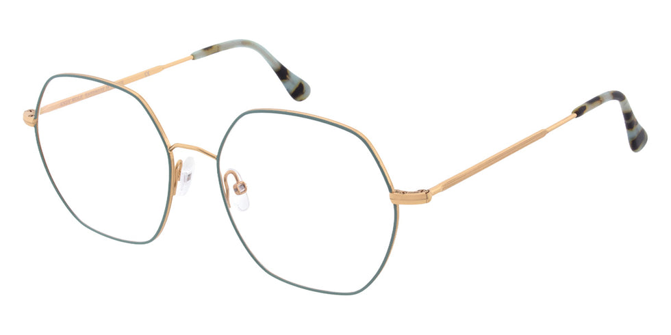 Andy Wolf® 4843 Eyeglasses ANW 4843 03 52 - Rosegold/Teal