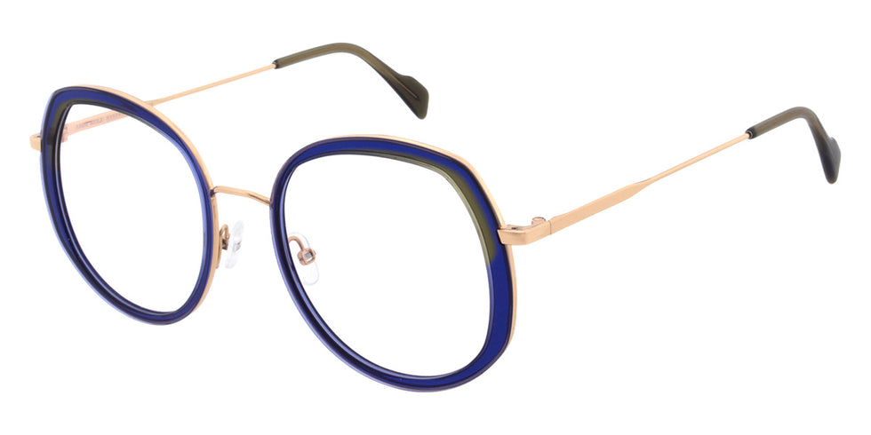 Andy Wolf® 4845 Eyeglasses ANW 4845 01 50 - Blue/Green