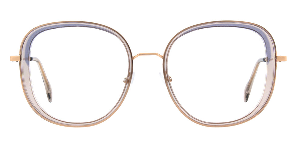 Andy Wolf® 4846 Eyeglasses ANW 4846 02 53 - Brown/Blue