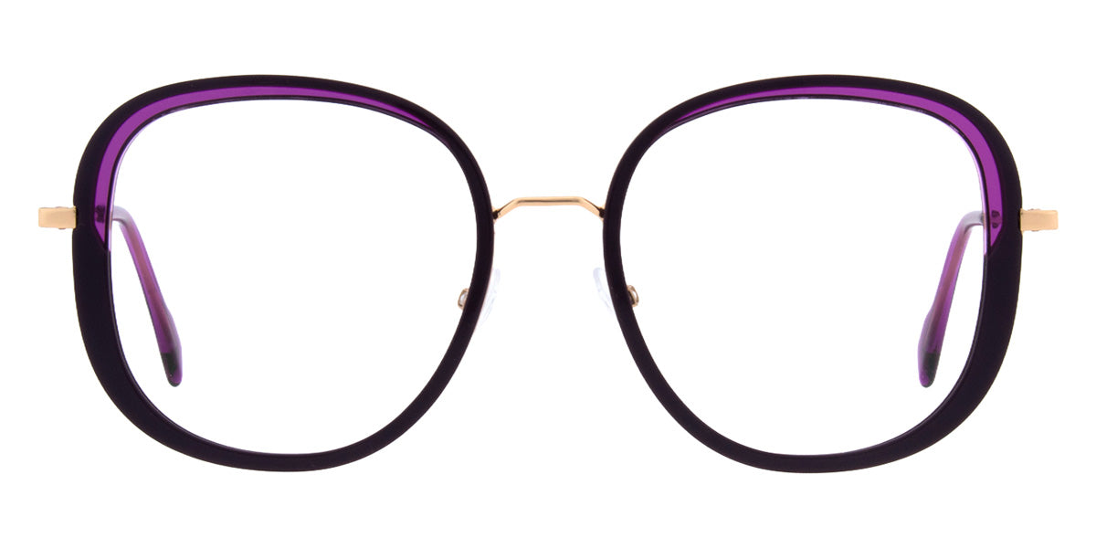 Andy Wolf® 4846 Eyeglasses ANW 4846 03 53 - Violet/Rosegold