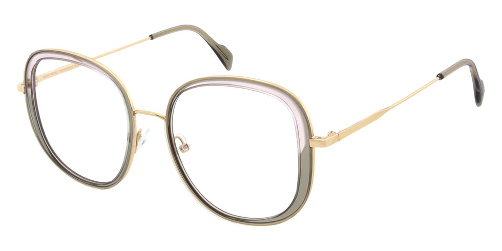 Andy Wolf® 4846 Eyeglasses ANW 4846 04 53 - Green/Pink