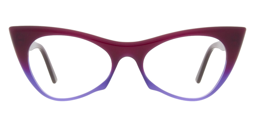 Andy Wolf® 5028 ANW 5028 7 53 - Berry/Violet Eyeglasses