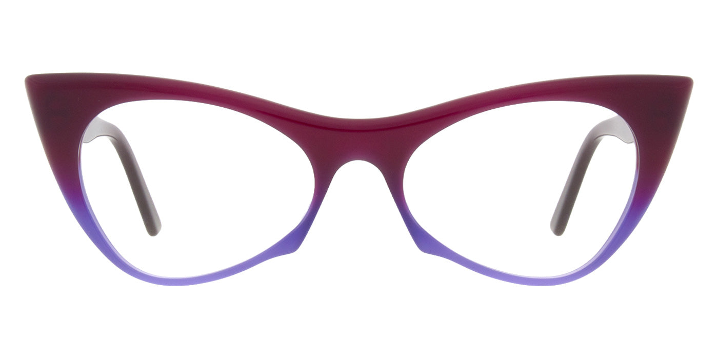 Andy Wolf® 5028 ANW 5028 7 53 - Berry/Violet Eyeglasses