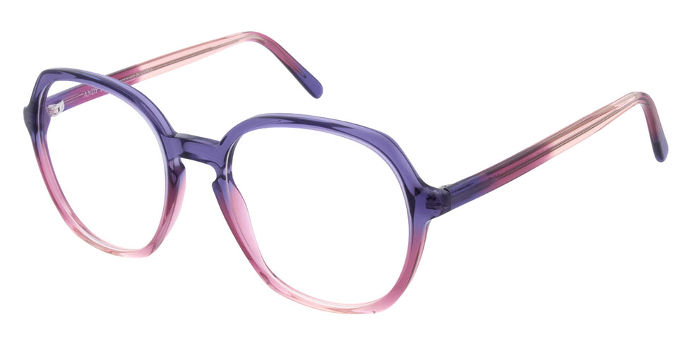 Andy Wolf® 5147 Eyeglasses ANW 5147 05 54 - Violet/Pink