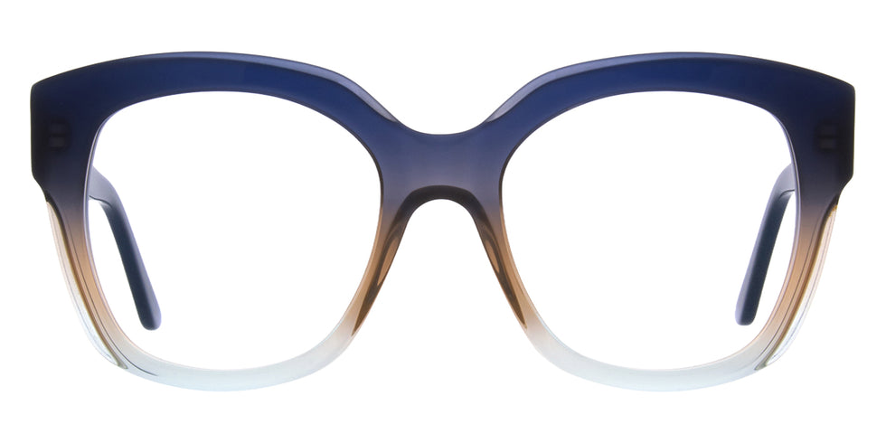 Andy Wolf® 5156 ANW 5156 03 51 - Blue/Orange Eyeglasses