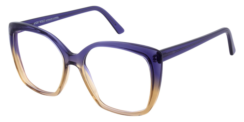 Andy Wolf® 5159 Eyeglasses ANW 5159 04 55 - Blue/Beige