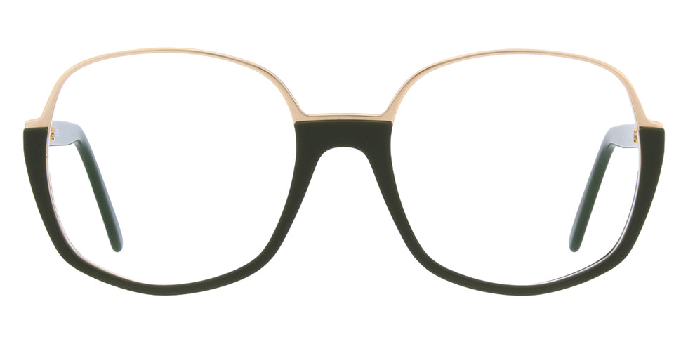 Andy Wolf® 5160 ANW 5160 02 54 - Green/Gold Eyeglasses