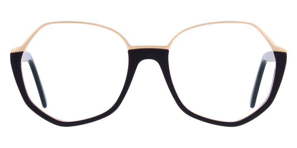 Andy Wolf® 5161 ANW 5161 01 53 - Black/Gold Eyeglasses