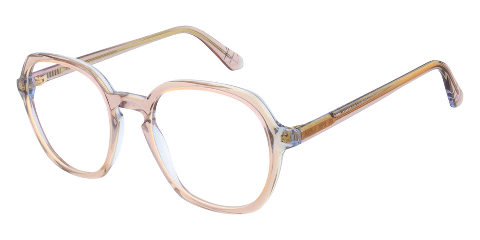 Andy Wolf® 5163 Eyeglasses ANW 5163 Siri 015 49 - Beige/Pink