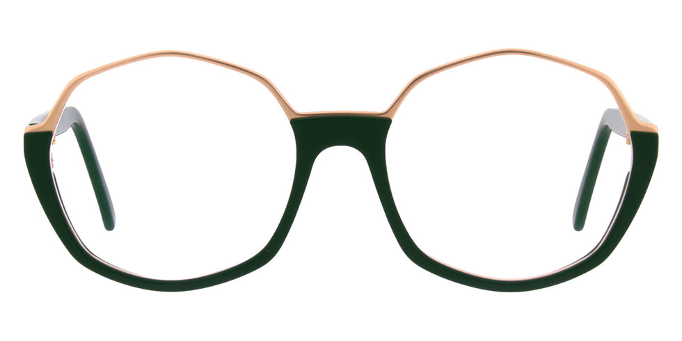 Andy Wolf® 5164 Eyeglasses ANW 5164 03 52 - Teal/Rosegold