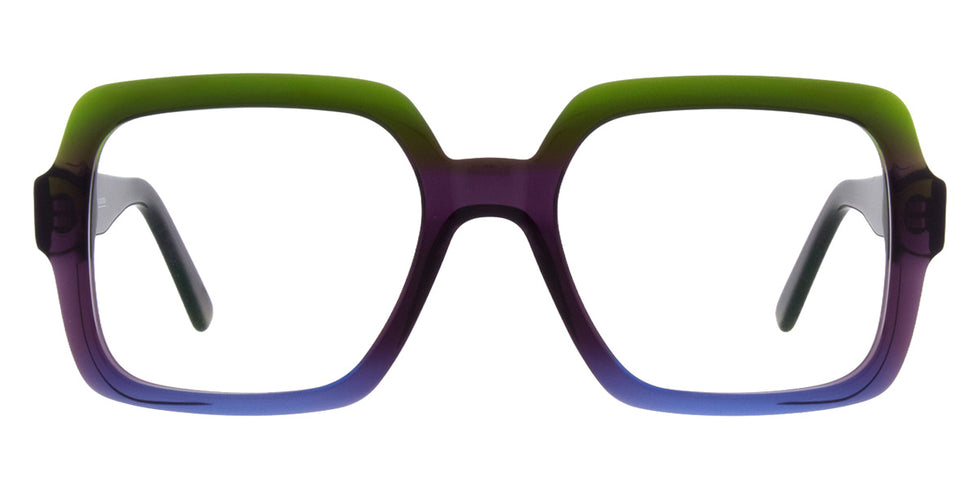 Andy Wolf® 5165 Eyeglasses ANW 5165 03 51 - Green/Violet