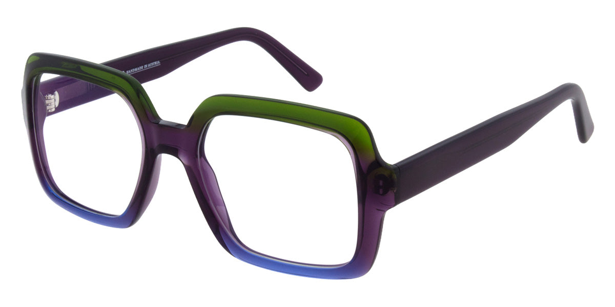 Andy Wolf® 5165 Eyeglasses ANW 5165 03 51 - Green/Violet