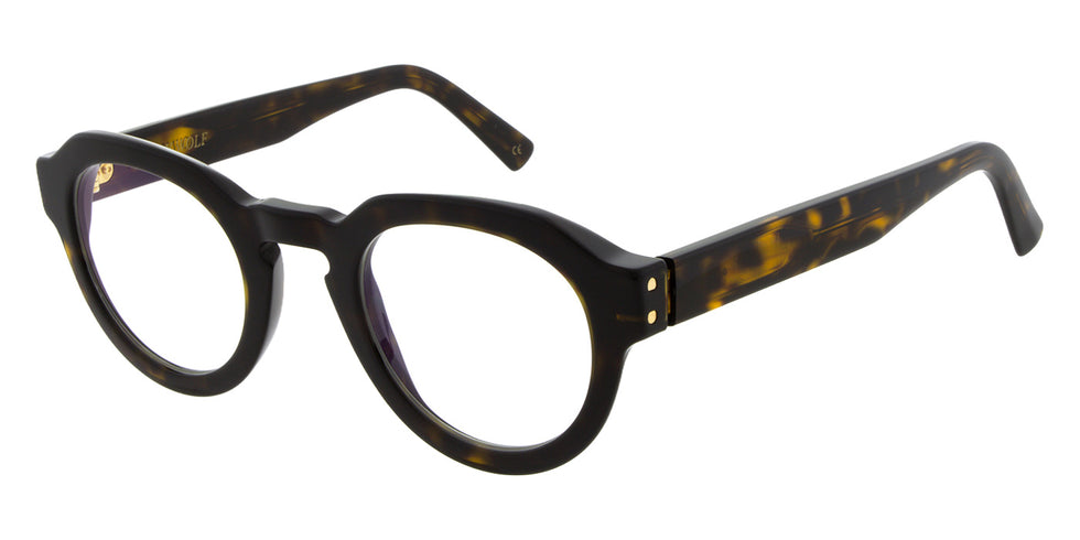 Andy Wolf® AW06 ANW AW06 13 47 - Brown/Gold 13 Eyeglasses