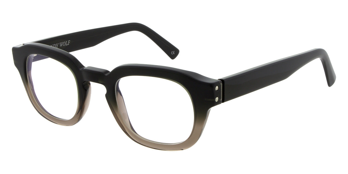 Andy Wolf® AW09 Eyeglasses ANW AW09 07 46 - Brown/Silver