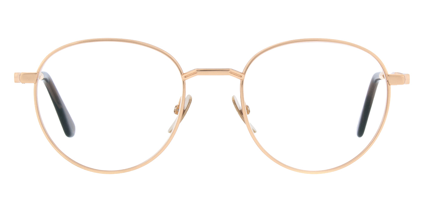 Andy Wolf® AW10 ANW AW10 04 50 - Rosegold/Brown Eyeglasses