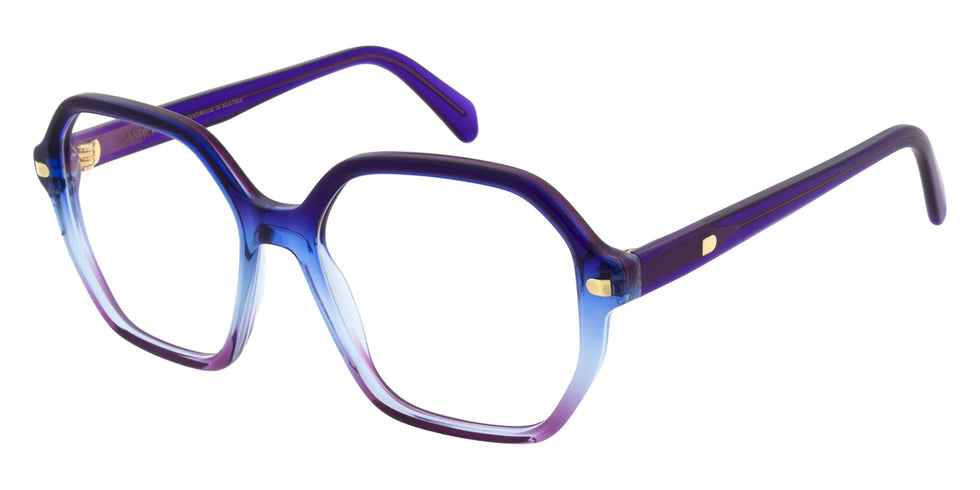 Andy Wolf® AWE05 ANW AWE05 05 54 - Blue/Gold Eyeglasses
