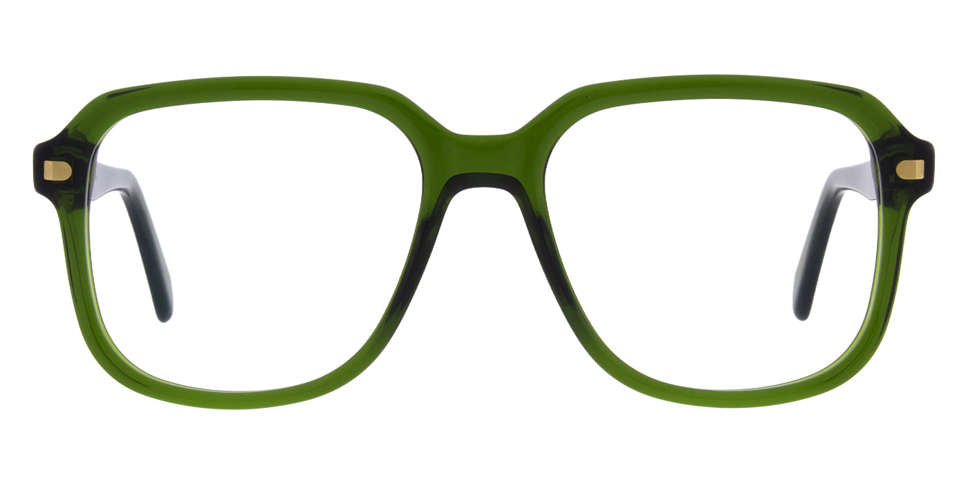 Andy Wolf® AWE06 ANW AWE06 05 55 - Green/Gold Eyeglasses