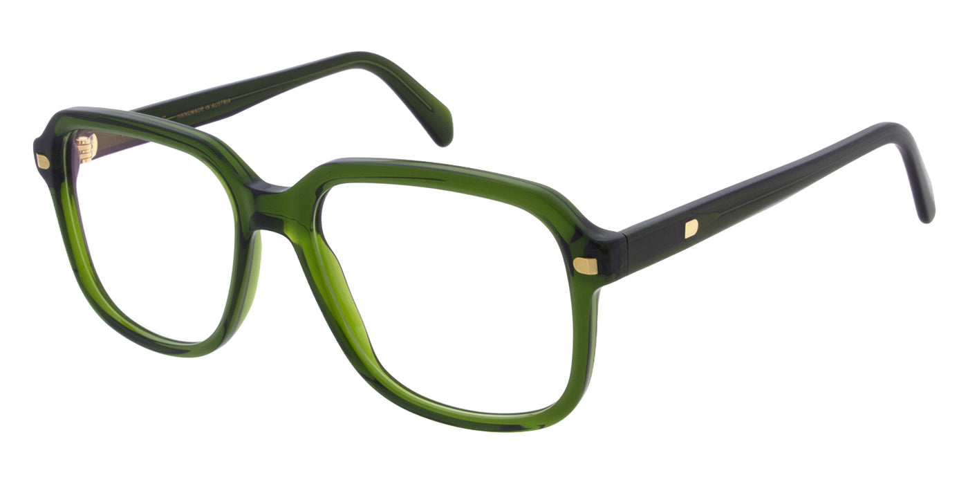 Andy Wolf® AWE06 ANW AWE06 05 55 - Green/Gold Eyeglasses