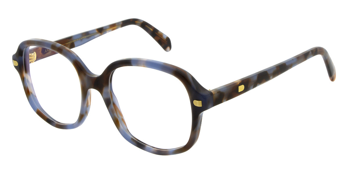 Andy Wolf® AWE07 Eyeglasses ANW AWE07 04 50 - Blue/Brown