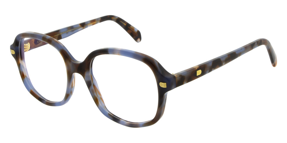 Andy Wolf® AWE07 Eyeglasses ANW AWE07 04 50 - Blue/Brown