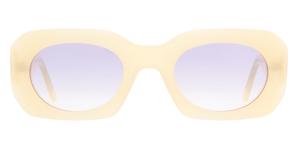 Andy Wolf® Flax Sun ANW Flax Sun 03 51 - White/Violet Sunglasses