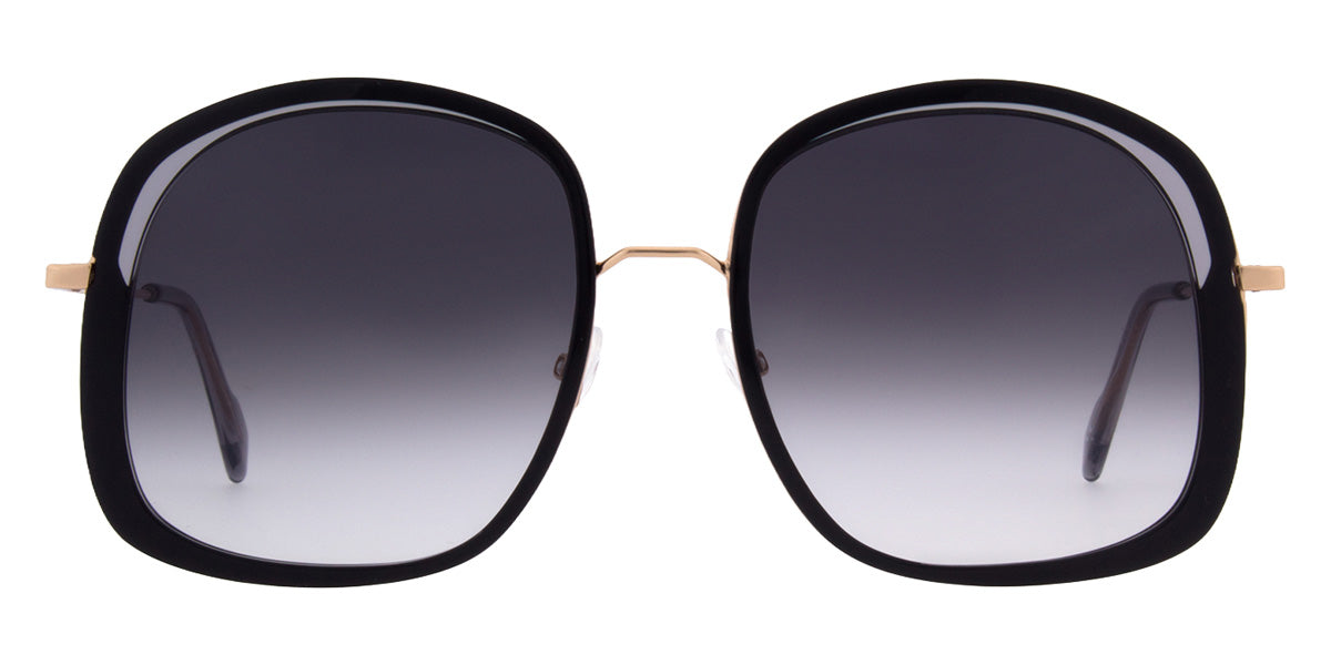 Andy Wolf® LAU Sunglasses ANW Laurel Sun 01 56 - Black/Rosegold