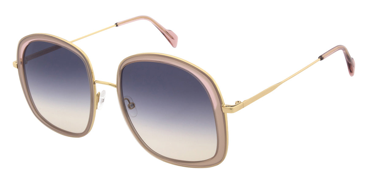 Andy Wolf® LAU Sunglasses ANW Laurel Sun 03 56 - Beige/Gold