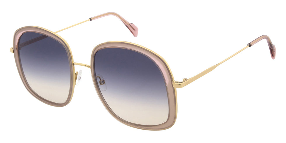 Andy Wolf® LAU Sunglasses ANW Laurel Sun 03 56 - Beige/Gold