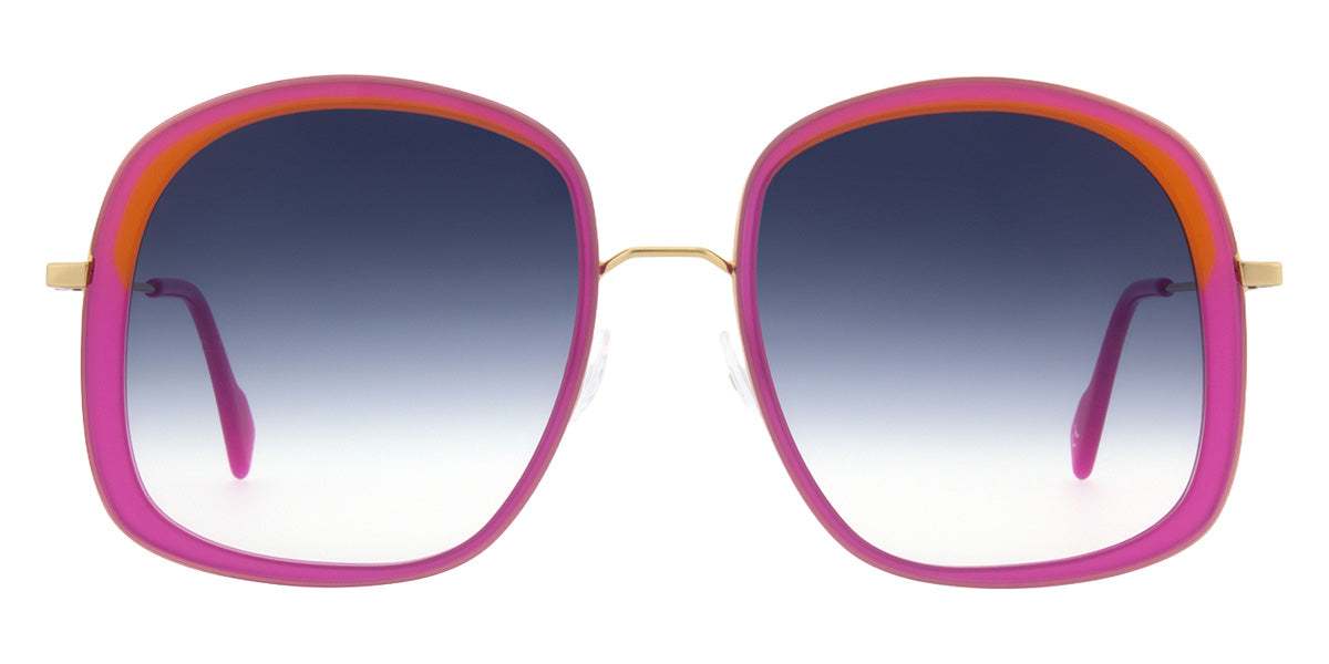 Andy Wolf® LAU Sunglasses ANW Laurel Sun 04 56 - Pink/Blue