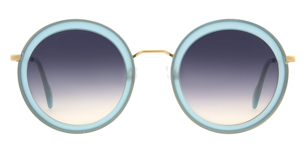 Andy Wolf® Liss Sun ANW Liss Sun 06 50 - Blue/Gold Sunglasses