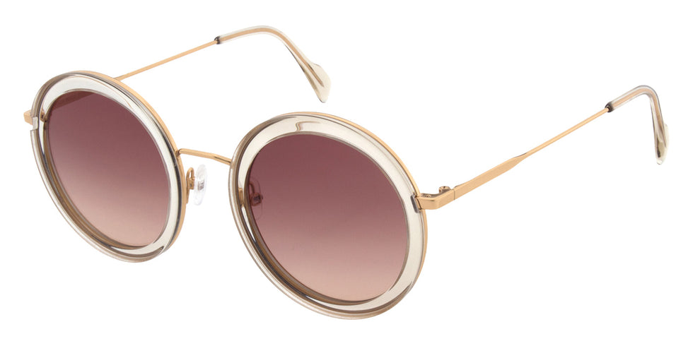 Andy Wolf® Liss Sun ANW Liss Sun 08 50 - Crystal/Rosegold Sunglasses