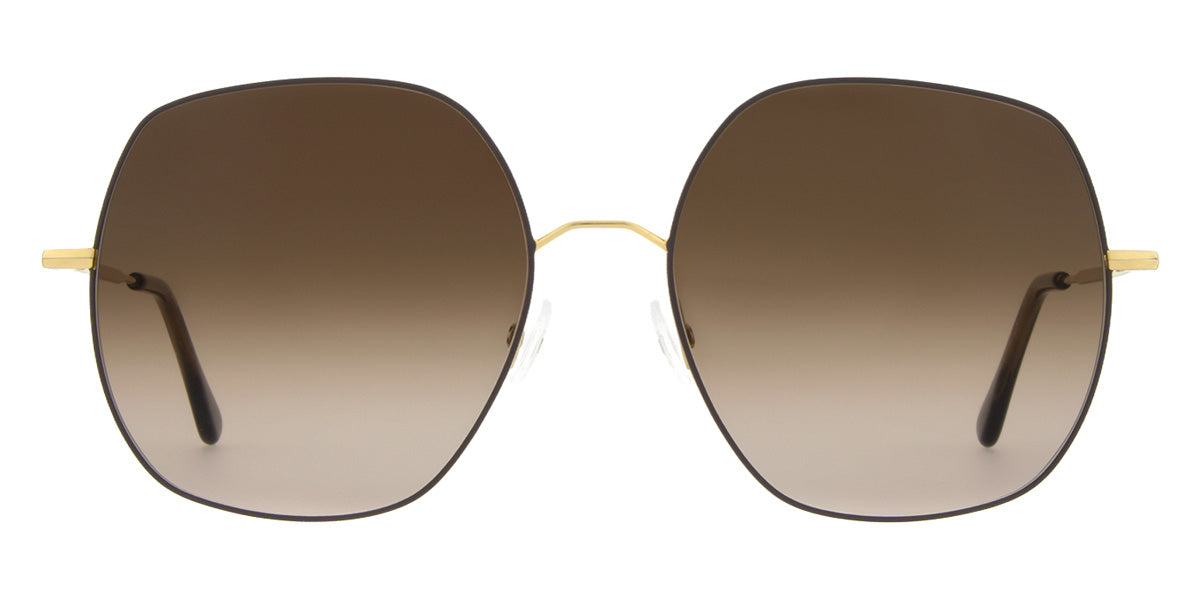 Andy Wolf® MOS Sunglasses ANW Mossy Sun 02 57 - Gold/Brown