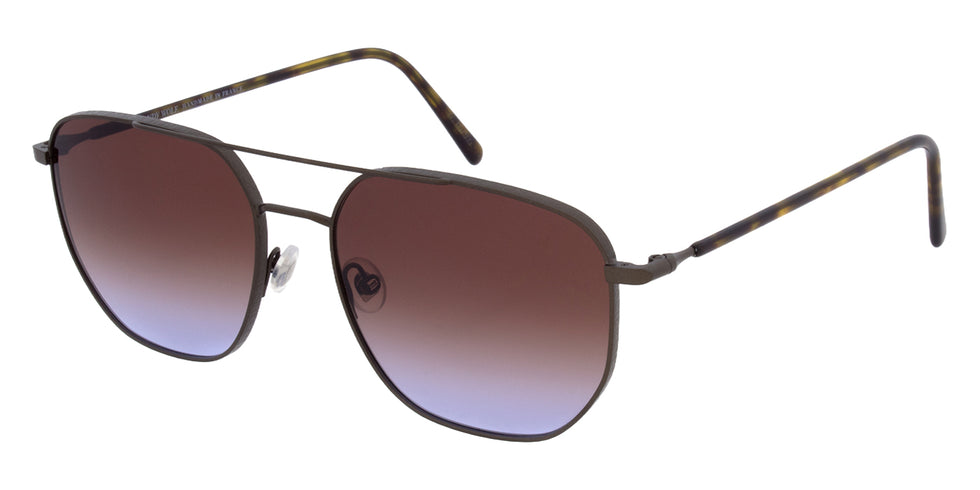 Andy Wolf® Privet Sun ANW Privet Sun 02 56 - Brown/Blue Sunglasses