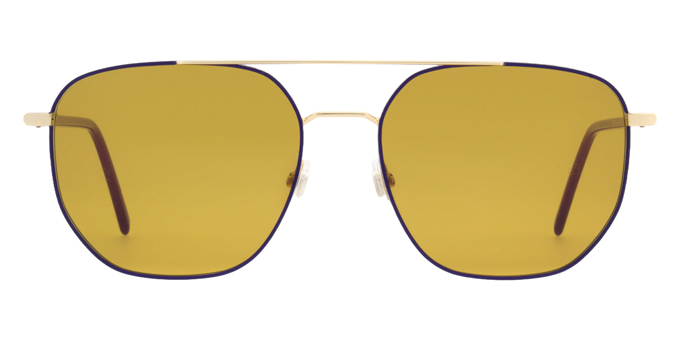 Andy Wolf® Privet Sun ANW Privet Sun 04 56 - Gold/Violet Sunglasses