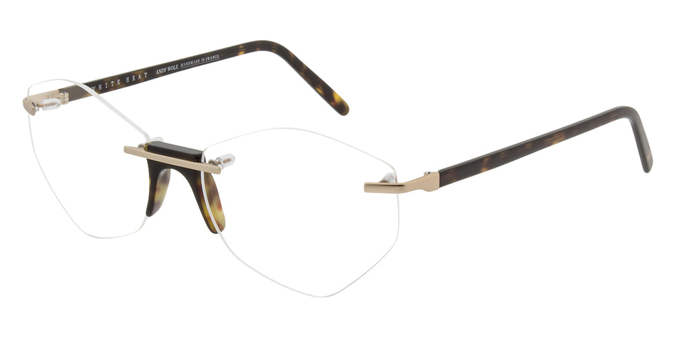 Andy Wolf® Thea Eyeglasses - Brown