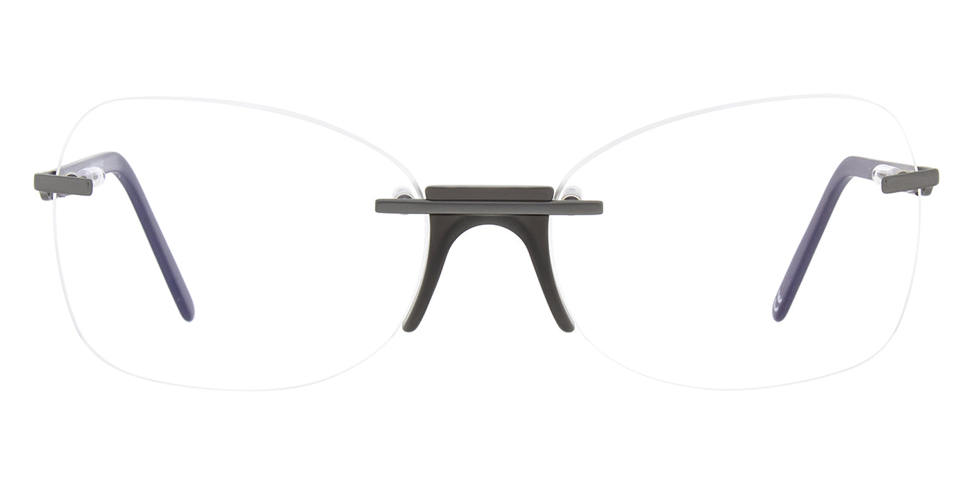 Andy Wolf® Wu Eyeglasses - Grey/Gun