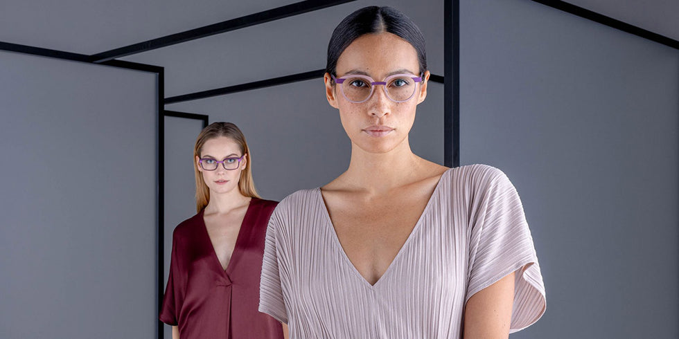 Blackfin® AUBERVILLE BLF AUBERVILLE 1539 47 - Brown/Violet Eyeglasses