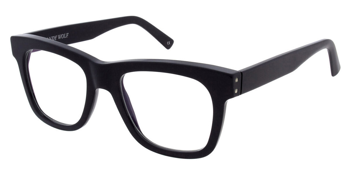 Andy Wolf® AW07 ANW AW07 01 57 - Black/Silver Eyeglasses