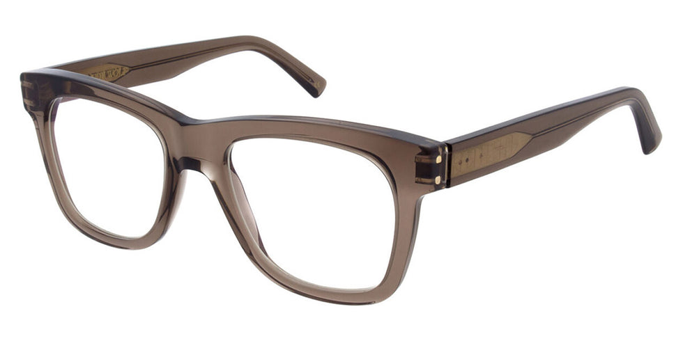 Andy Wolf® AW07 ANW AW07 04 57 - Brown/Gold Eyeglasses