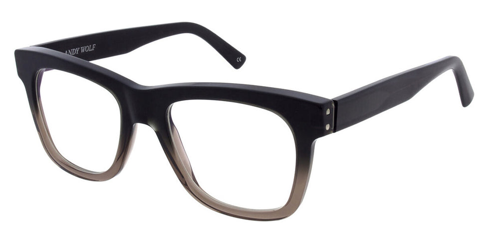 Andy Wolf® AW07 ANW AW07 07 57 - Brown/Silver Eyeglasses