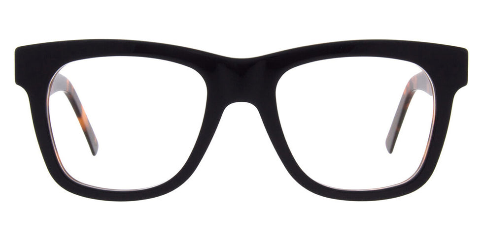 Andy Wolf® AW07 ANW AW07 12 57 - Black/Gold Eyeglasses