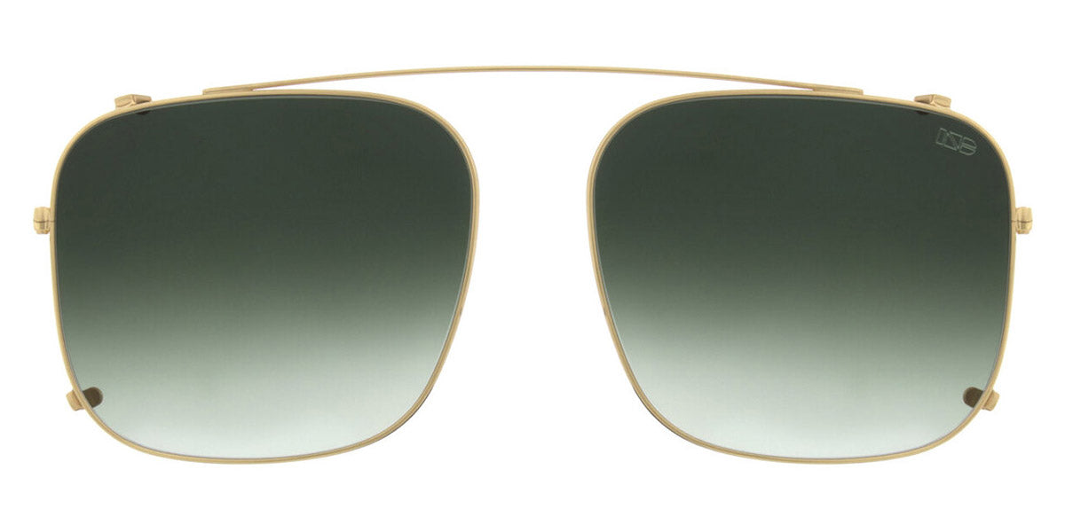 Andy Wolf® AW08 Clip ANW AW08 Clip 02 60 - Gold/Green Sunglasses