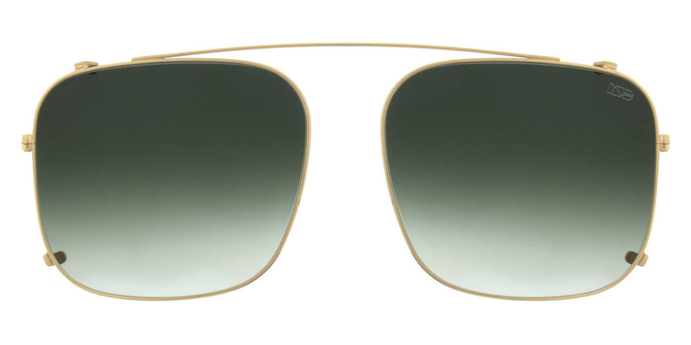 Andy Wolf® AW08 Clip ANW AW08 Clip 02 60 - Gold/Green Sunglasses